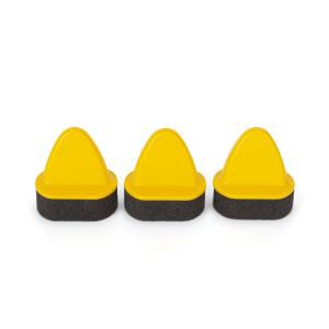 Kremsi Ayakkabı Cilası İçin Saplı Sünger Fırçası TT3380